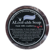 Load image into Gallery viewer, ALoof-ahh_Cranberry_Soap